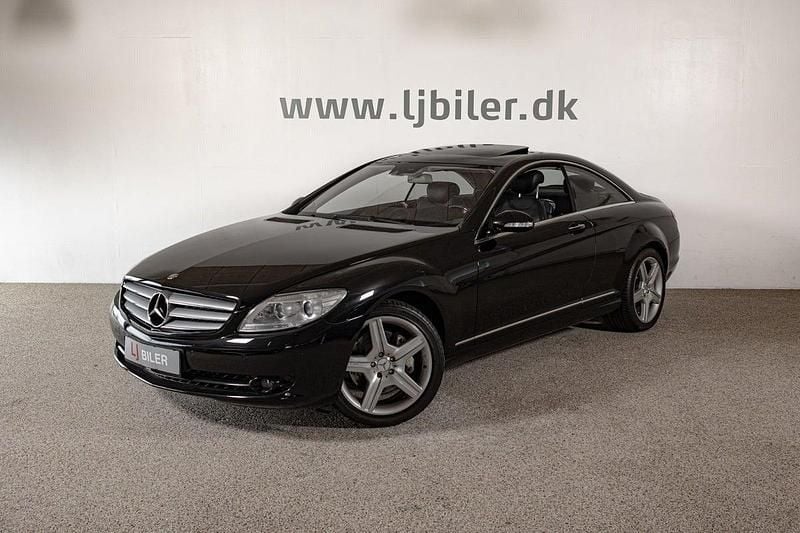 Sortmetal Brugt 2008 Mercedes CL500 Coupe | 399.800 kr. - Billede 1/4