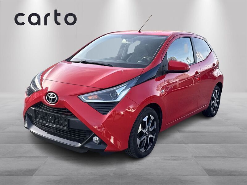3p0 red pop Brugt 2021 Toyota Aygo x-press Hatchback | 94.900 kr. (God pris) - Billede 1/3