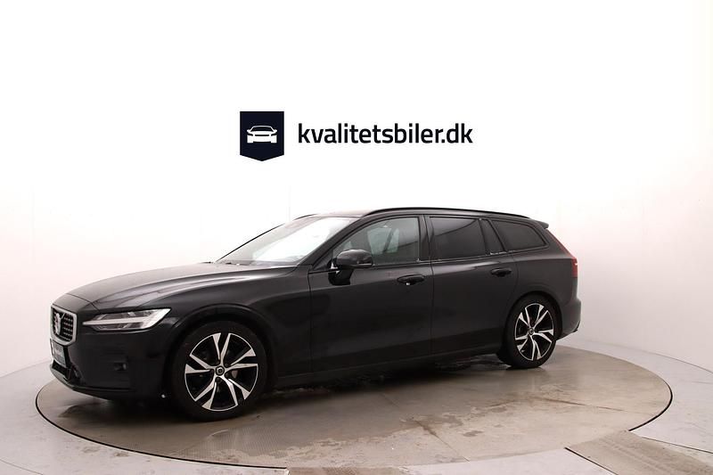 Brugt Volvo V60 R-Design 190 HK (139 kW) 2020 Sort Stationcar