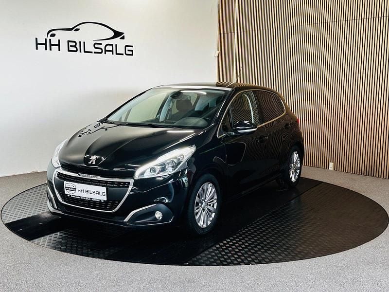 Sort Brugt 2019 Peugeot 208 Allure Sky Hatchback | 79.700 kr. (Fair pris) - Billede 1/4