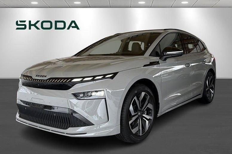 Gråmetal Brugt 2025 Skoda Enyaq iV SportLine SUV | 419.900 kr. (Dyr) - Billede 1/4