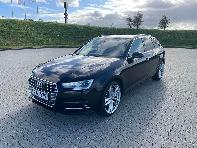 Sort Brugt 2017 Audi A4 Sport Stationcar | 199.500 kr. (Fair pris) - Billede 1/8
