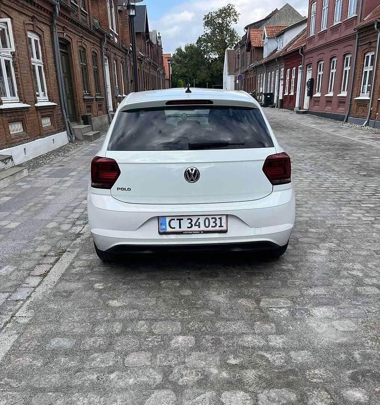 Brugt VW Polo 95 HK (69 kW) 2018 Hvid Hatchback