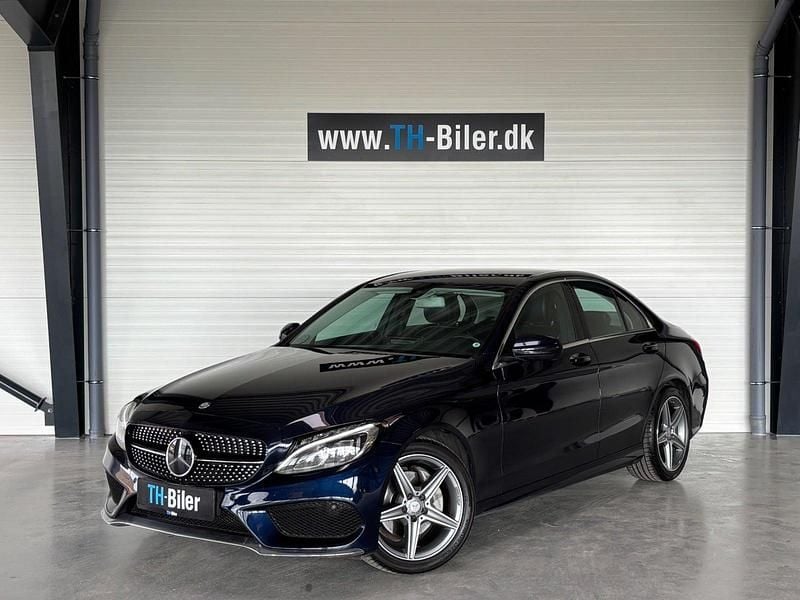 Brugt 2017 Mercedes C220 AMG line Sedan | 199.900 kr. (Fair pris) - Billede 1/4