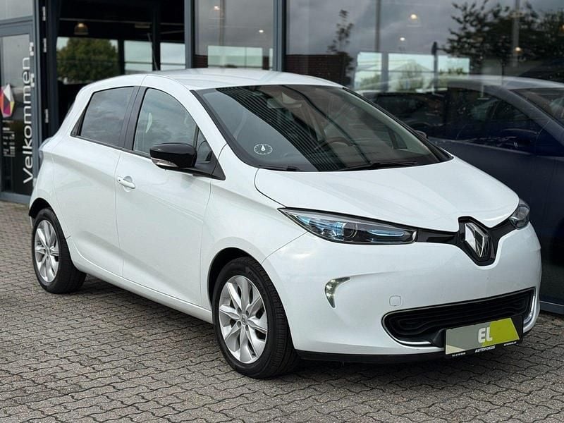 Hvid Brugt 2016 Renault Zoe Life Hatchback | 59.700 kr. - Billede 1/3