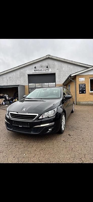 Brugt Peugeot 308 Active 120 HK (88 kW) 2016 Sort Stationcar