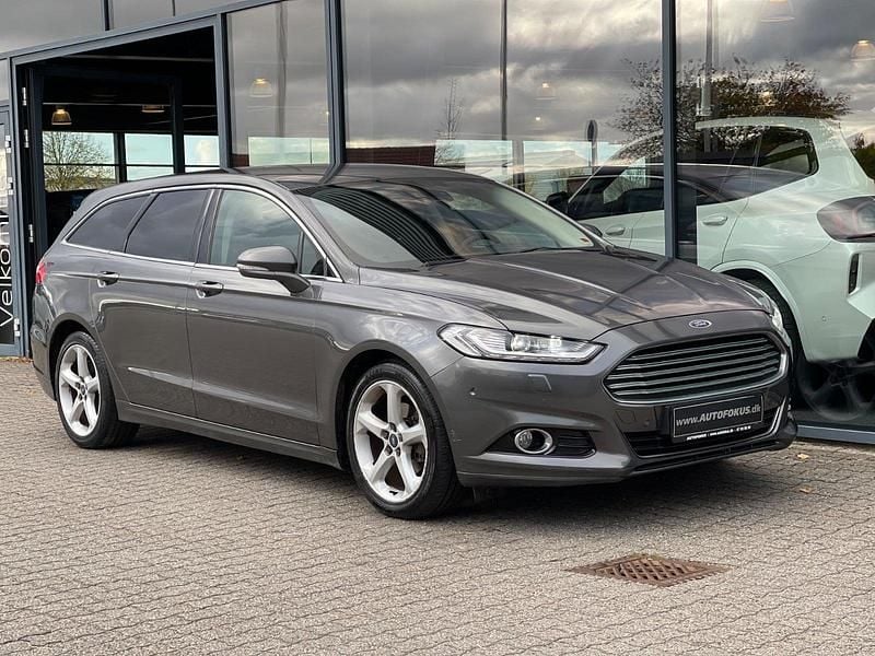 Gråmetal Brugt 2014 Ford Mondeo Titanium Sedan | 79.900 kr. - Billede 1/4