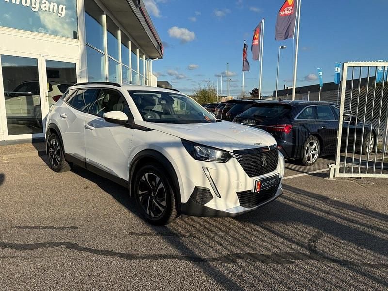 Hvidmetal Brugt 2021 Peugeot 2008 SUV | 149.800 kr. (God pris) - Billede 1/4