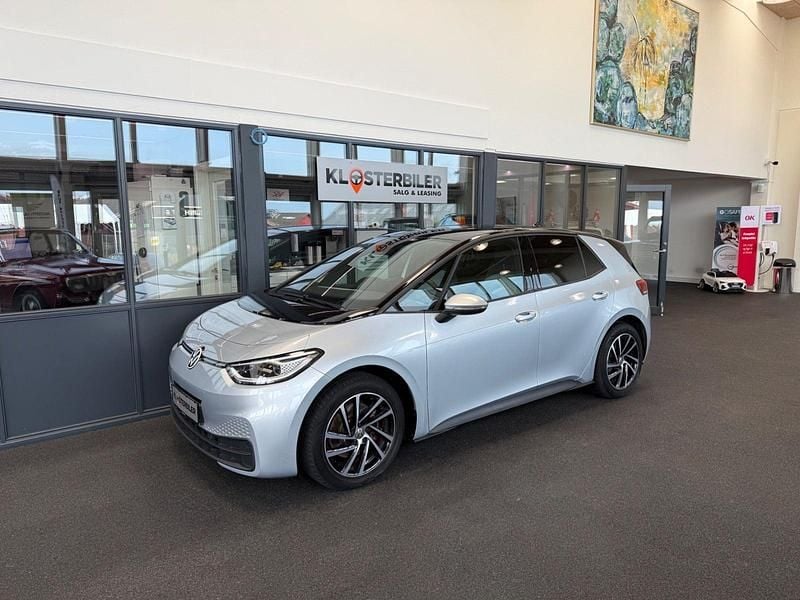 Sølvmetal Brugt 2020 VW ID.3 Pro Performance Hatchback | 169.700 kr. (Fair pris) - Billede 1/4
