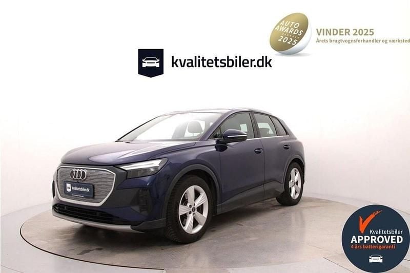 Blåmetal Brugt 2023 Audi Q4 e-tron SUV | 294.900 kr. (God pris) - Billede 1/4
