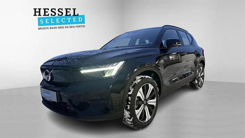 Solid black Brugt 2022 Volvo XC40 Core SUV | 214.900 kr. (God pris) - Billede 1/4