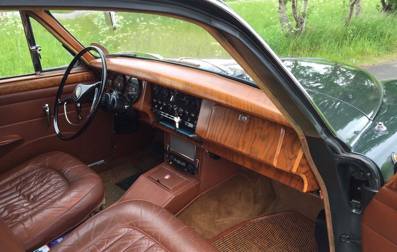 Brugt Jaguar MK II 1967 Grøn Sedan