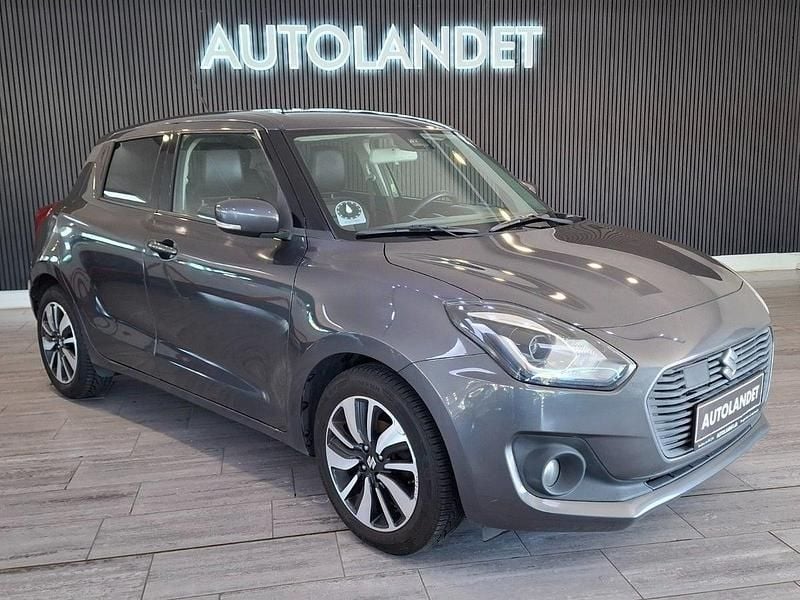 Gråmetal Brugt 2017 Suzuki Swift Exclusive Hatchback | 84.800 kr. (Fair pris) - Billede 1/4