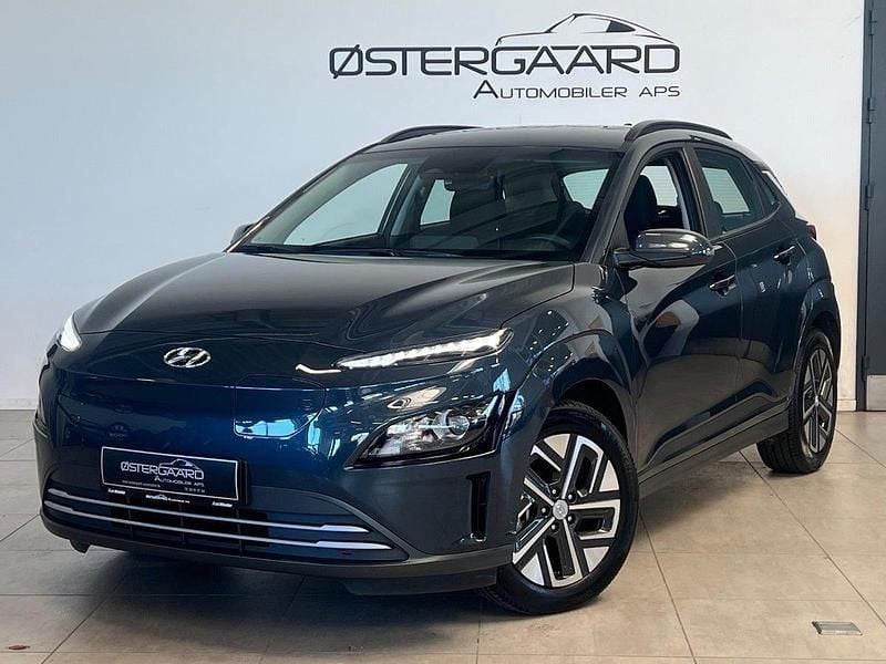 Blåmetal Brugt 2023 Hyundai Kona Essential SUV | 189.700 kr. (God pris) - Billede 1/4