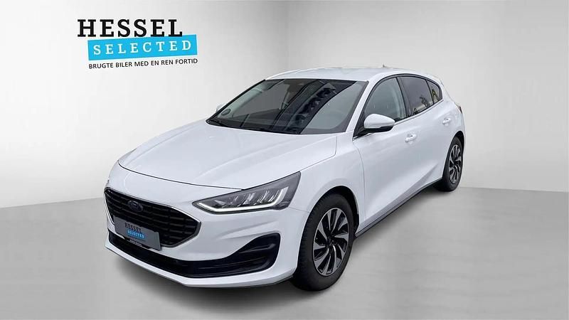 Hvid Brugt 2022 Ford Focus Titanium Hatchback | 184.900 kr. - Billede 1/4