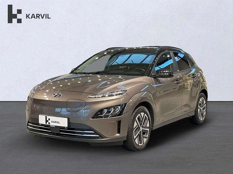 Silky bronze Brugt 2021 Hyundai Kona Advanced SUV | 179.900 kr. (Fair pris) - Billede 1/4