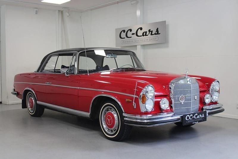 Rød Brugt 1966 Mercedes 220 SE | 369.900 kr. - Billede 1/4