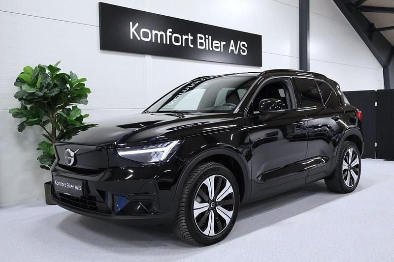 Sort Brugt 2022 Volvo XC40 Core SUV | 218.900 kr. (God pris) - Billede 1/4