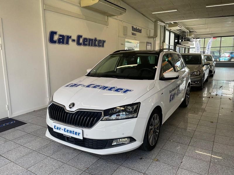 Hvid Brugt 2021 Skoda Fabia Clever Hatchback | 2.765 kr. - Billede 1/4