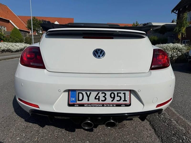 Brugt VW Beetle Cabriolet 105 HK (77 kW) 2013 Hvid Cabriolet