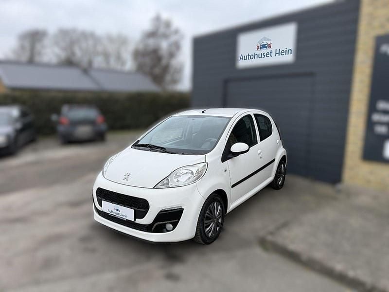 Brugt Peugeot 107 Active 68 HK (50 kW) 2014 Hvid Hatchback