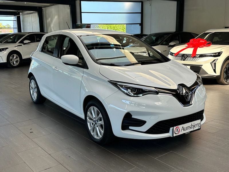 Hvid Brugt 2021 Renault Zoe Experience Hatchback | 114.500 kr. (Fair pris) - Billede 1/4