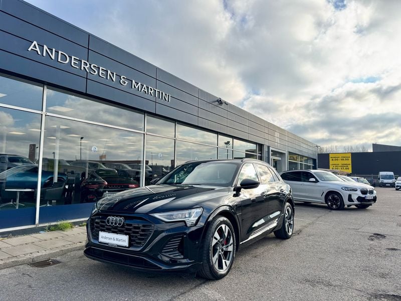 Sort Brugt 2023 Audi Q8 e-tron S-Line SUV | 504.400 kr. (Fair pris) - Billede 1/4