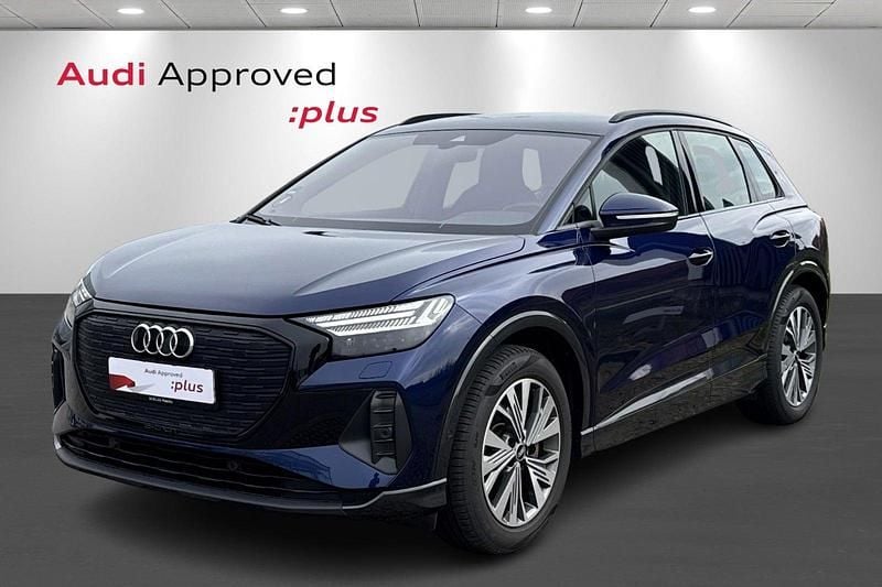 Blåmetal Brugt 2023 Audi Q4 e-tron Advanced SUV | 279.900 kr. (God pris) - Billede 1/4