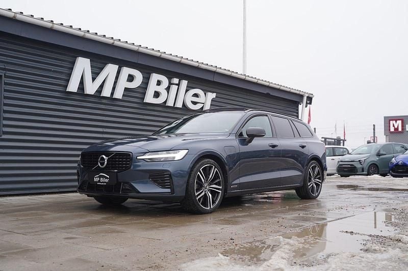 Brugt Volvo V60 R-Design 350 HK (257 kW) 2022 Blåmetal Stationcar