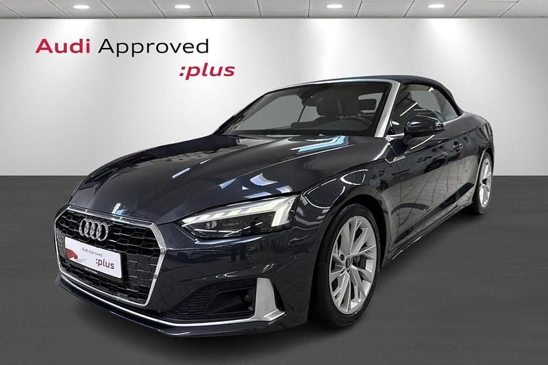 Gråmetal Brugt 2021 Audi A5 Cabriolet Prestige Cabriolet | 499.900 kr. (God pris) - Billede 1/4