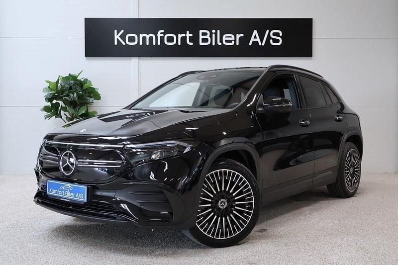 Sortmetal Brugt 2023 Mercedes EQA250+ AMG line SUV | 324.900 kr. (God pris) - Billede 1/4
