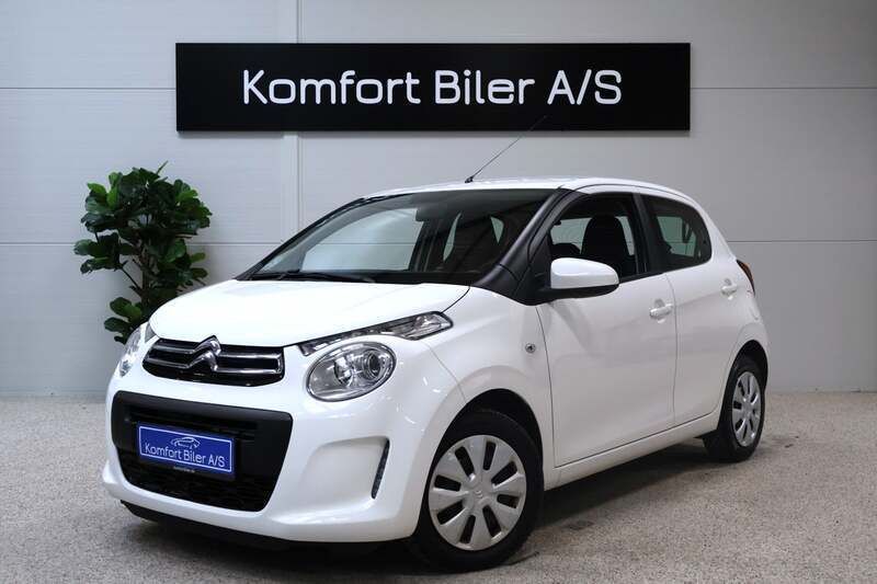 Hvidmetal Brugt 2020 Citroën C1 Feel Hatchback | 64.900 kr. (God pris) - Billede 1/4