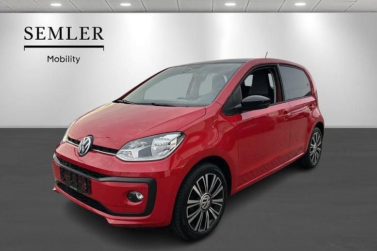 Rød Brugt 2017 VW up! move up! Hatchback | 84.900 kr. (Lidt for dyr) - Billede 1/4