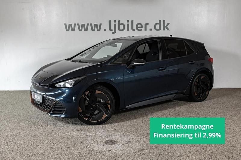 Mørkblåmetal Brugt 2022 Cupra Born Hatchback | 194.800 kr. (Fair pris) - Billede 1/4