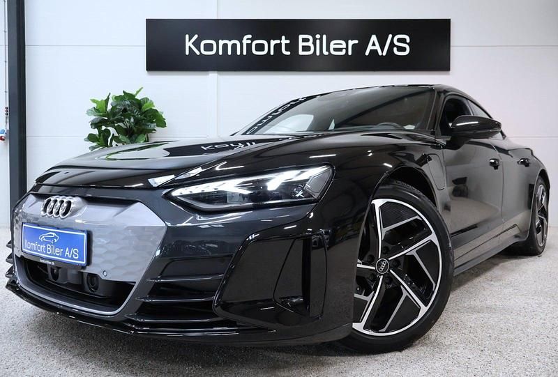 Brugt Audi e-tron GT quattro 350 kW (476 HK) 2022 Sortmetal Sedan