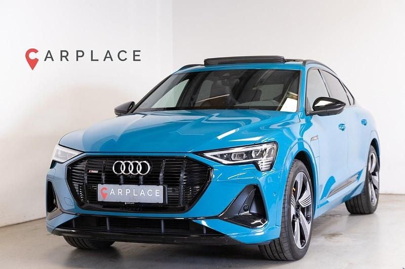 Blåmetal Brugt 2021 Audi e-tron S-Line SUV | 379.900 kr. (Fair pris) - Billede 1/4