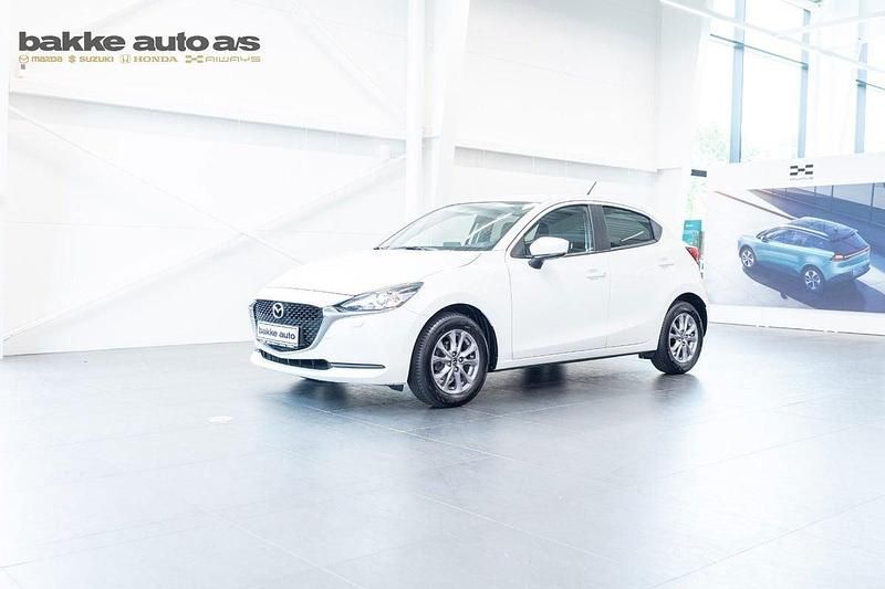 Hvidmetal Brugt 2023 Mazda 2 Sky Hatchback | 164.900 kr. (Lidt for dyr) - Billede 1/4