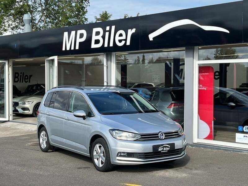 Sølvmetal Brugt 2019 VW Touran Comfortline MPV | 239.800 kr. (Fair pris) - Billede 1/4