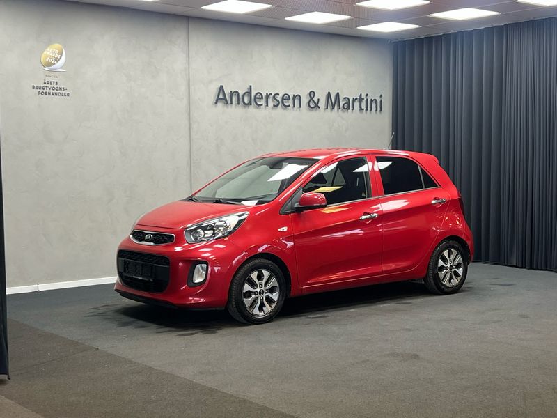 Rød Brugt 2016 Kia Picanto Plus Hatchback | 68.900 kr. (Fair pris) - Billede 1/4