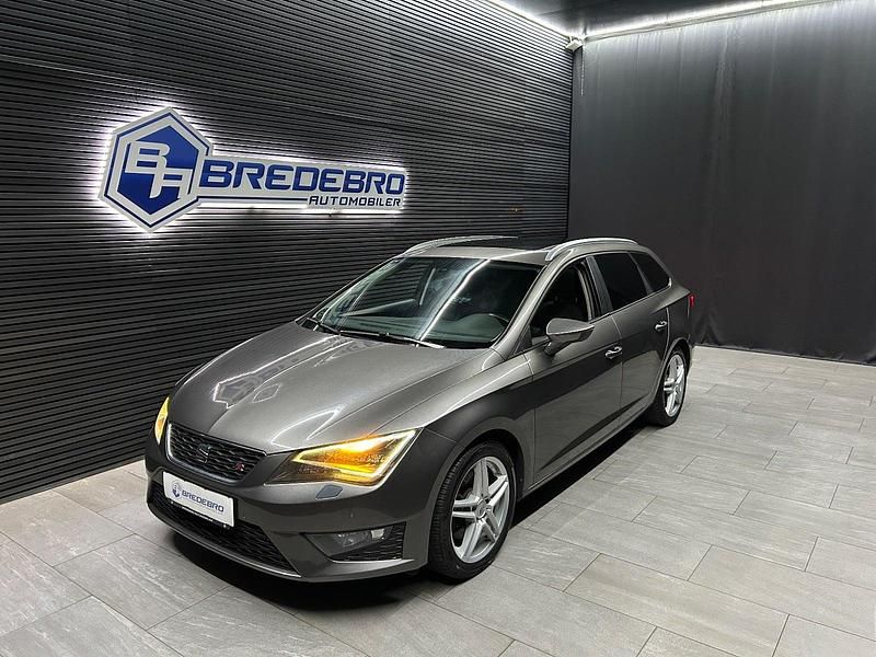 Grå Brugt 2014 Seat Leon ST FR Stationcar | 129.500 kr. - Billede 1/4