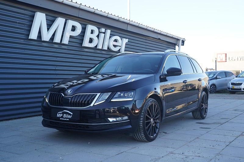 Sortmetal Brugt 2019 Skoda Octavia Business Line Stationcar | 154.900 kr. (Fair pris) - Billede 1/4
