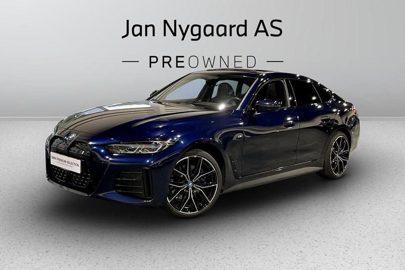 Mørkblåmetal Brugt 2022 BMW i4 M Sport Sedan | 379.000 kr. (Fair pris) - Billede 1/3