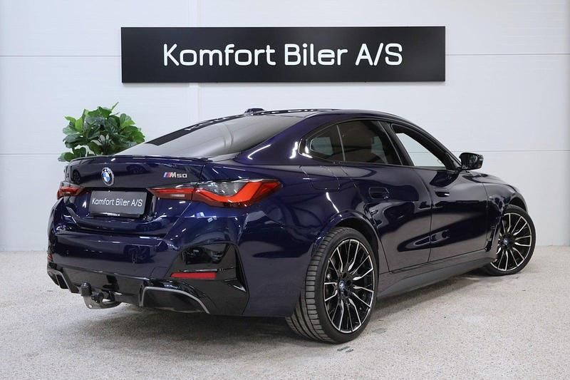 Brugt BMW i4 M Sport 400 kW (544 HK) 2022 Mørkblåmetal Sedan