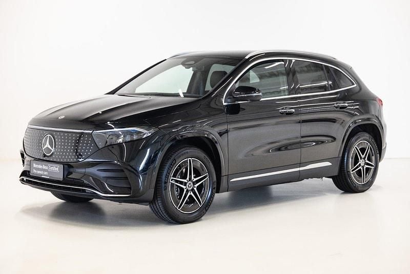 Farve: sortmetal Brugt 2025 Mercedes EQA250+ Premium SUV | 399.900 kr. (Dyr) - Billede 1/4