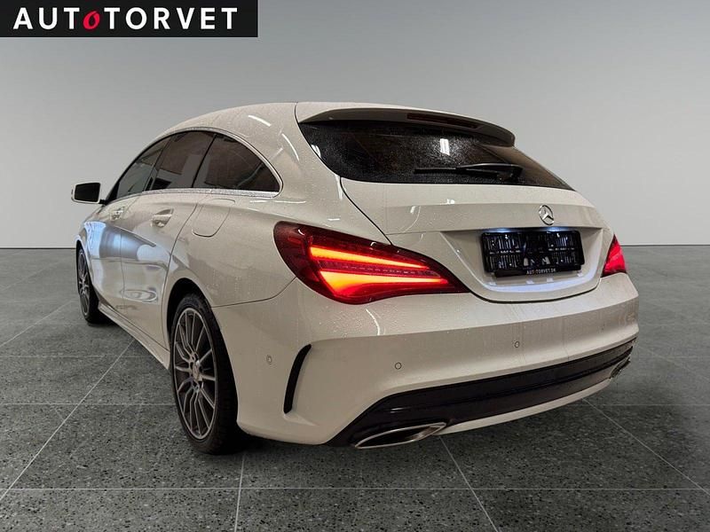 Brugt Mercedes CLA200 Shooting Brake AMG line 136 HK (100 kW) 2017 Hvid Stationcar