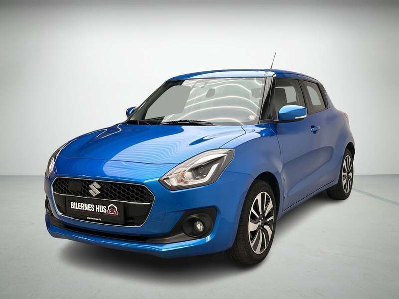 Blå Brugt 2020 Suzuki Swift Exclusive Hatchback | 99.980 kr. (Fair pris) - Billede 1/4