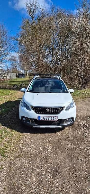 Hvid Brugt 2017 Peugeot 2008 SUV | 75.000 kr. (Fair pris) - Billede 1/4