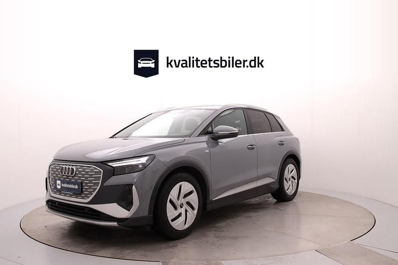 Grå Brugt 2022 Audi Q4 e-tron S-Line SUV | 244.900 kr. (God pris) - Billede 1/4