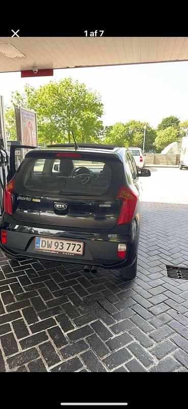 Sort Brugt 2014 Kia Picanto Active Hatchback | 43.500 kr. (God pris) - Billede 1/7