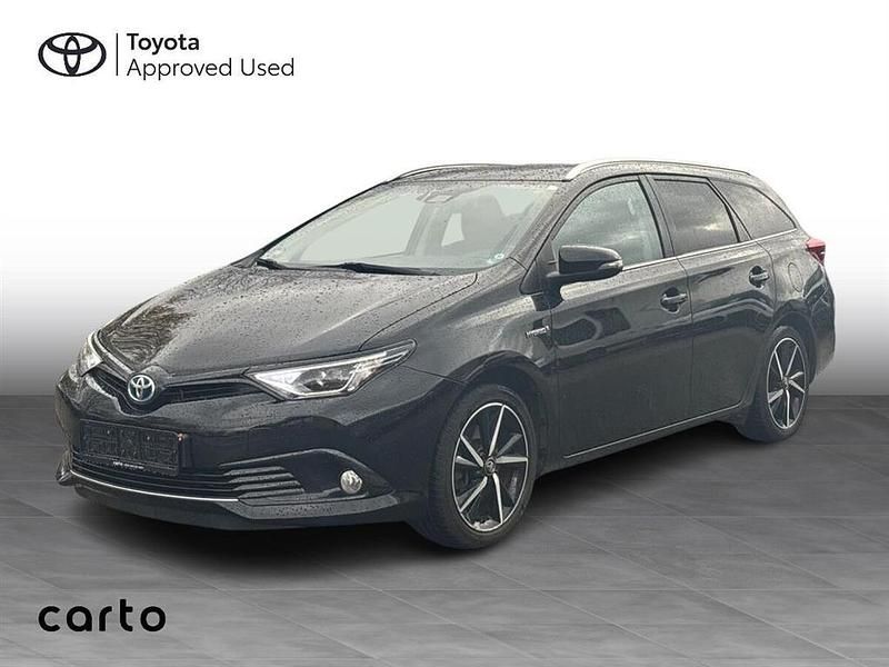 Sortmetal Brugt 2018 Toyota Auris Touring Sports H2 Stationcar | 135.100 kr. (God pris) - Billede 1/3